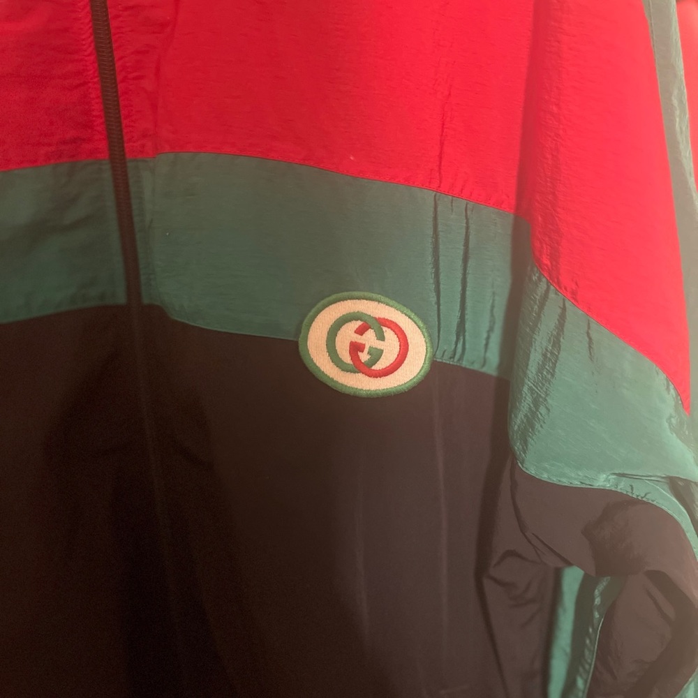 Gucci 2019 Sukey Logo Windbreaker Size Large